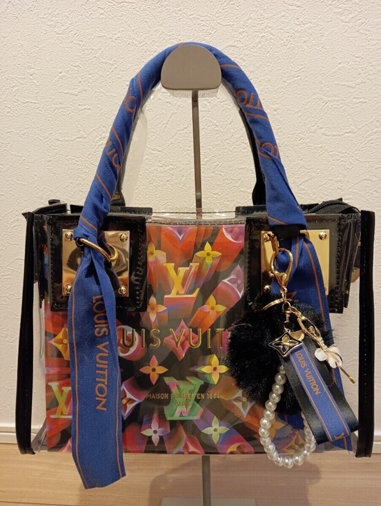 Louis Vuitton Handbags - Louis Vuitton Limited Edition Shopping Bag Ribbon Clear